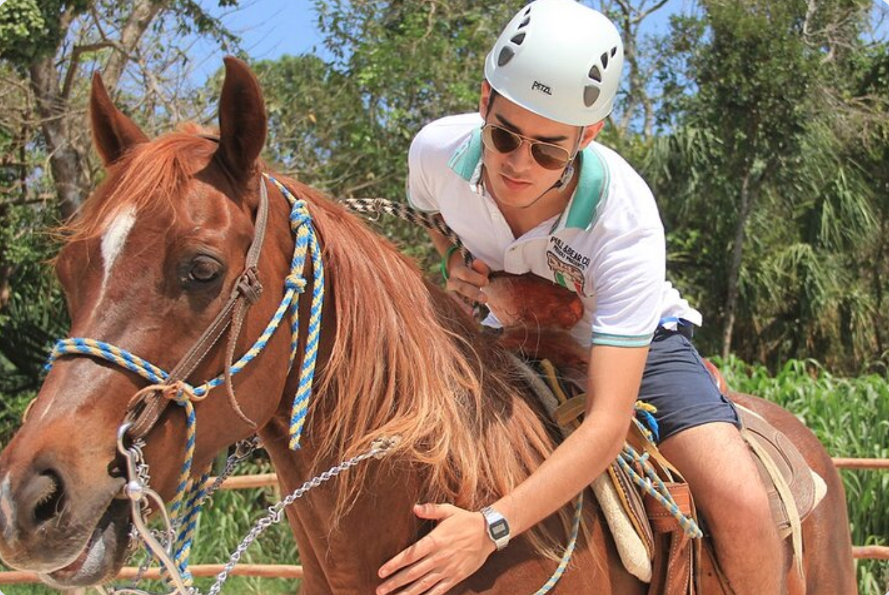 Tulum Exploring Cenotes on horseback through the Mayan jungle