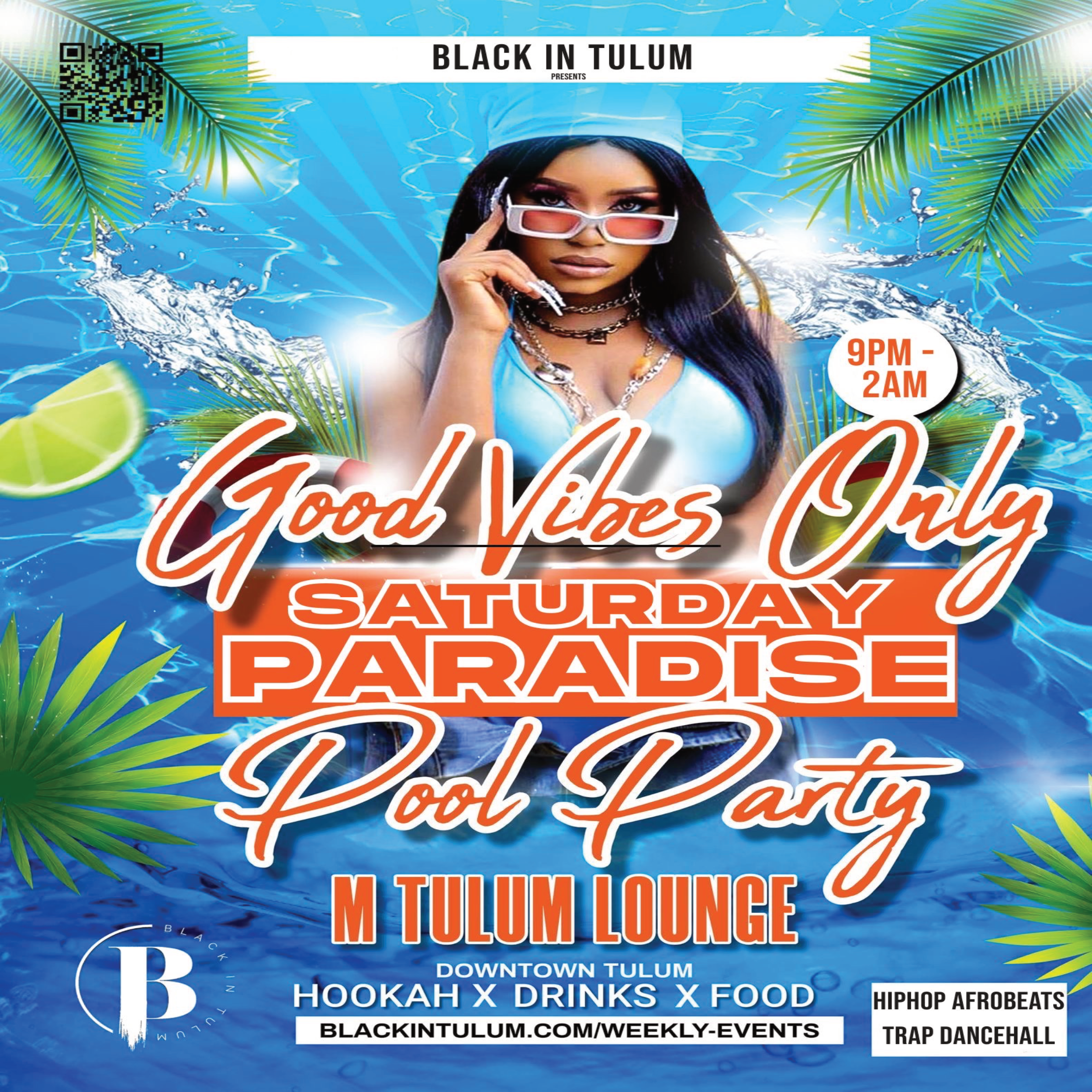 Afrobeat Saturdays Pool Party-Good Vibes Only